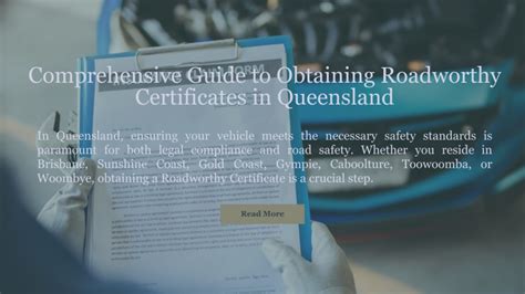 roadworthy certificate balwyn|Obtaining a Roadworthy Certificate .